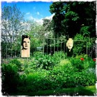 Relief carvings by Dominic Clare tinto house hay on wye