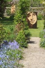 tinto house hay festival stencil portrait wood sculpture